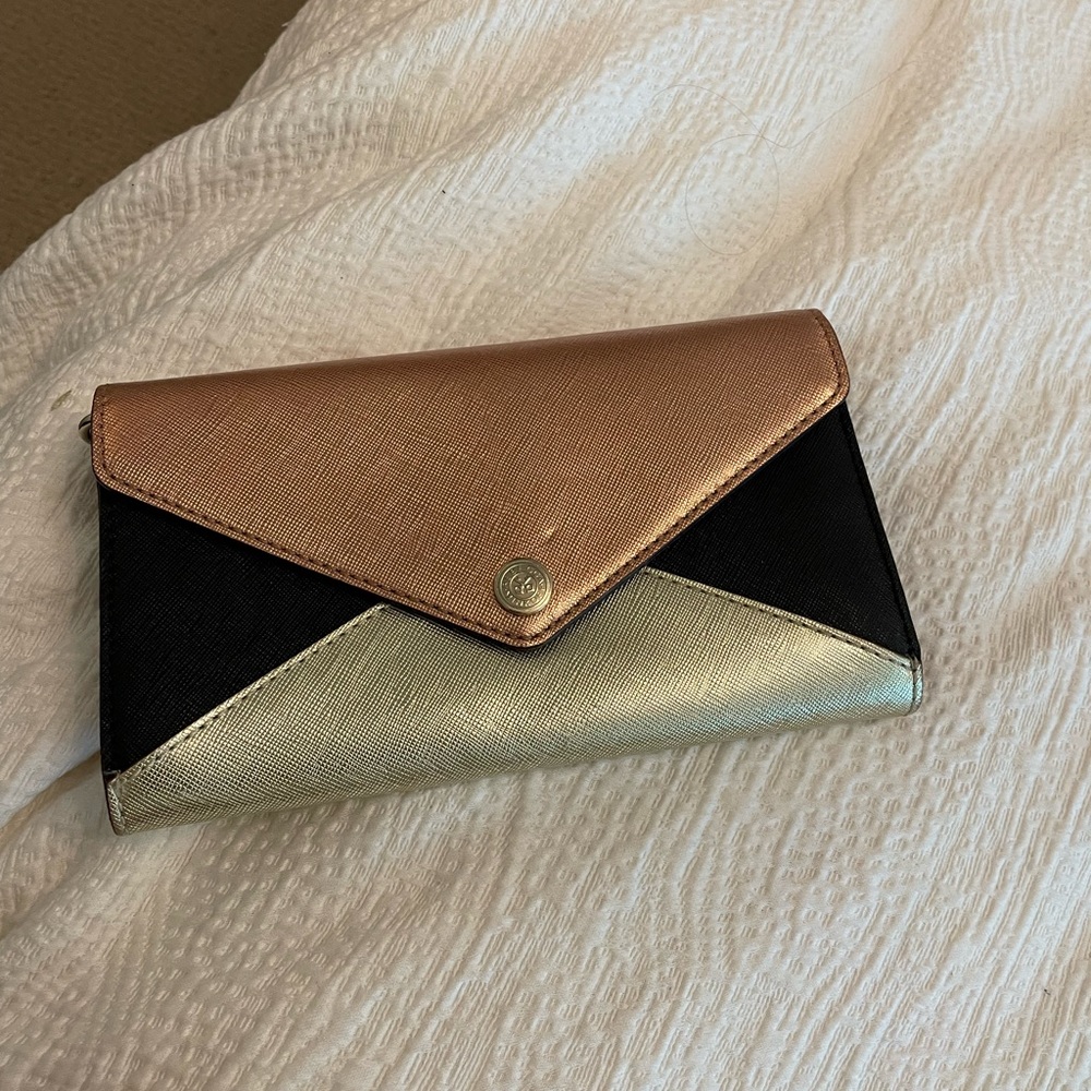 RARE Rebecca Minkoff Rose Gold Wallet on a Chain - Picture 10 of 12